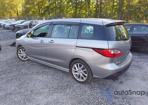 2012 Mazda Mazda5 Grand Touring из США, поврежденный, VIN JM1CW2DL3C0142617